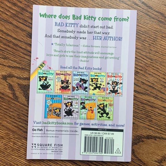 THREE BAD KITTY CHILDREN’S BOOKS - Picture 3 of 8